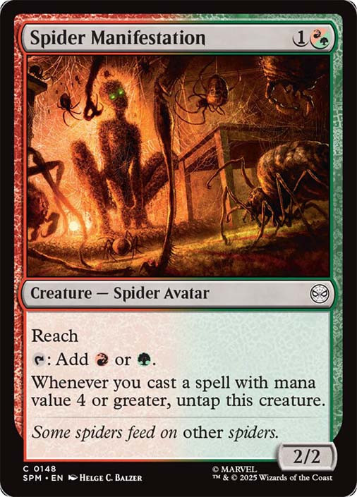 Spider Manifestation Spider Manifestation
