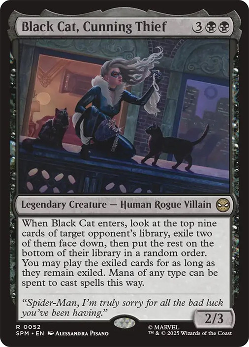 Black Cat, Cunning Thief | Marvel's Spider-Man | Star City Games