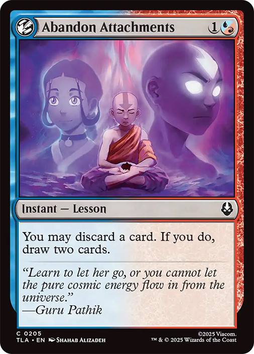 Abandon Attachments (TLA-205)、Magic: The Gathering、kayou