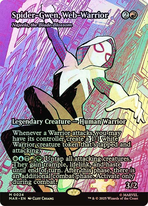 Najeela, the Blade-Blossom (Spider-Gwen, Web-Warrior) | Marvel