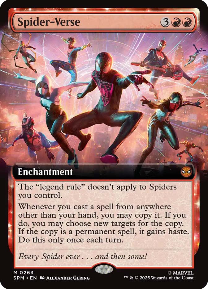 (093) Magic The Gathering Magic: The Gathering | Marvel's Spider-Man: Promos Single: Spider-Verse Holo Mythic