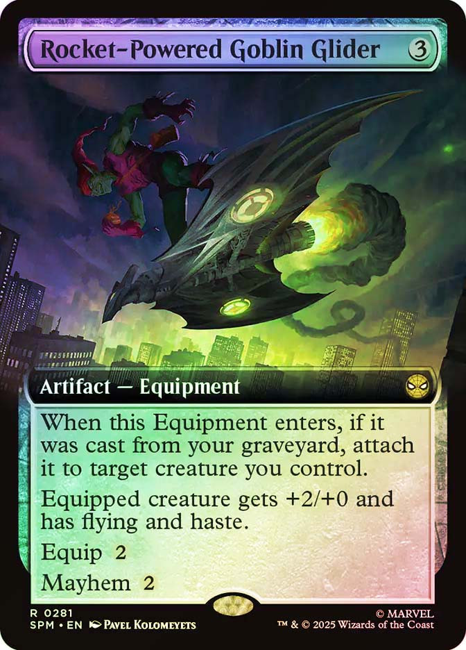 Rocket-Powered Goblin Glider | Marvel's Spider-Man | Star City Games