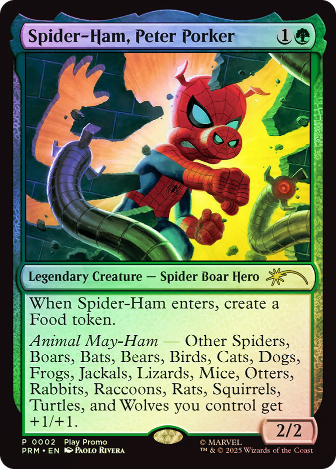 Spider-Ham, Peter Porker プロモ 64枚 Spider-Ham, Peter Porker (Play Promo) | Promo: General | Star City