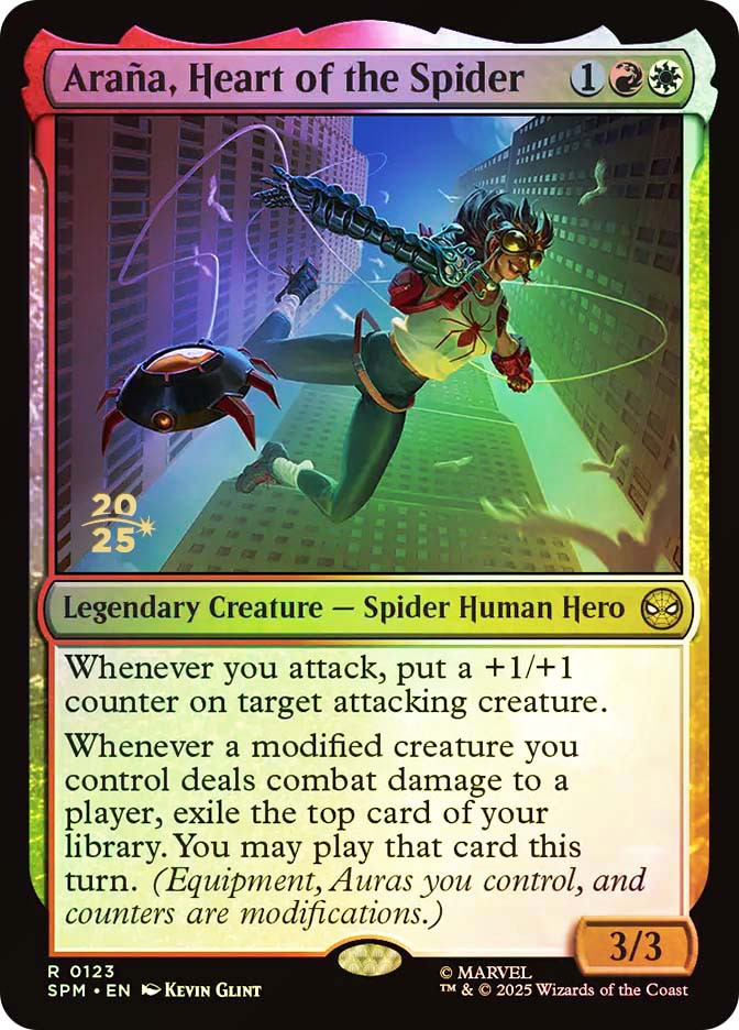 Arana, Heart of the Spider (Prerelease) (Marvel's Spider-Man