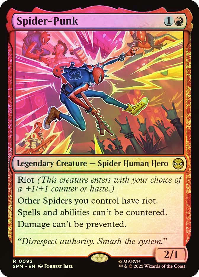 Spider-Punk (RM-PRE_SPM_092-ENF)、Magic: The Gathering、kayou