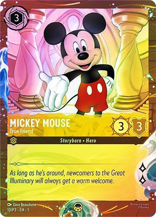 Mickey Mouse - True Friend (Disney Cruise) | Promotional Cards