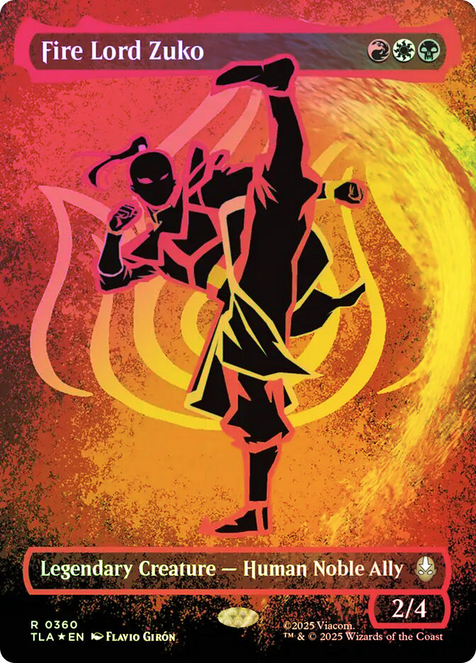 Fire Lord Zuko (Neon Ink) | Avatar: The Last Airbender | Star City