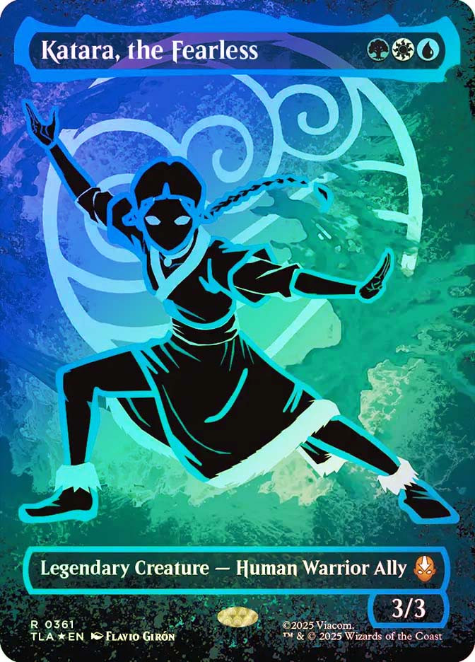 Katara, the Fearless (Neon Ink) | Avatar: The Last Airbender