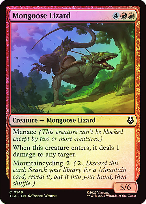 Mongoose Lizard | Avatar: The Last Airbender | Star City Games
