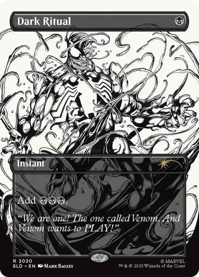 Dark Ritual (ECRET_SLD_2020-ENN)、Magic: The Gathering、kayou