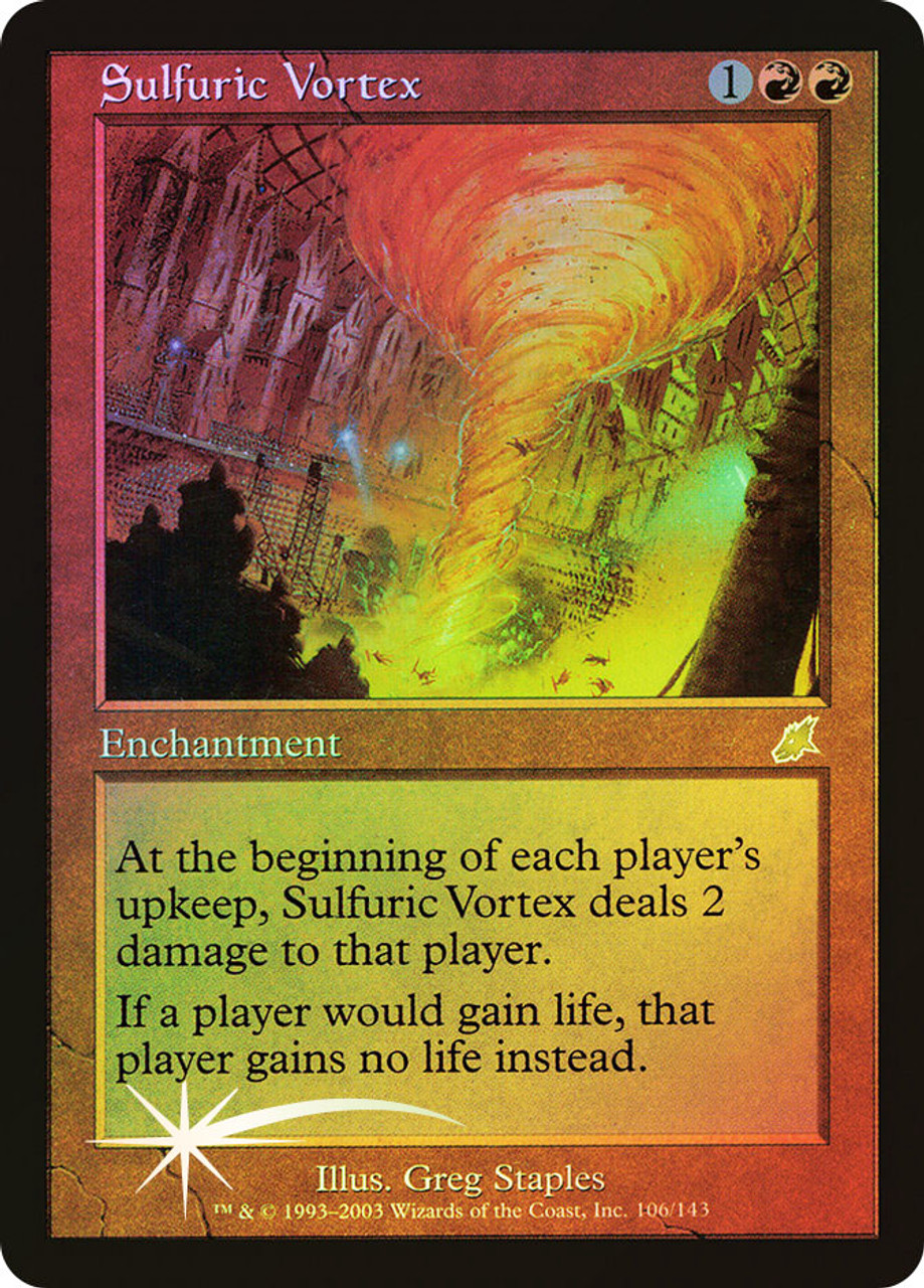 硫黄の渦/Sulfuric Vortex スカージ　英語版foil Sulfuric Vortex | Scourge | Star City Games