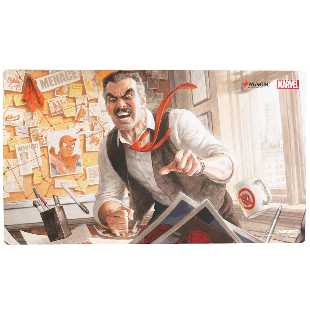 Gamegenic Prime Playmat - Marvel's Spider-Man - J. Jonah Jameson