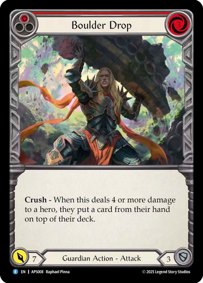 Boulder Drop (Red) | Armory Deck: Pleiades | Star City Games