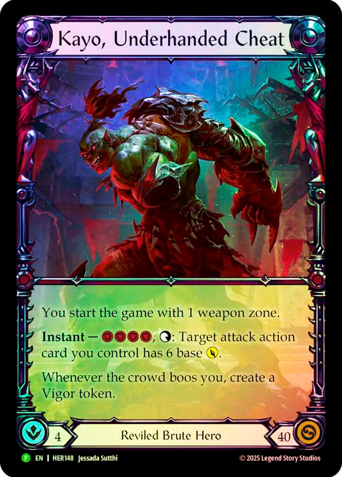 Kayo, Underhanded Cheat (Calling) (Extended Art) | Promotional