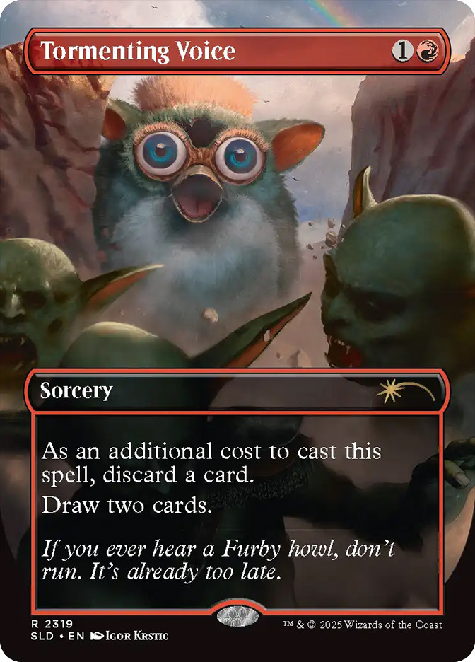 furby mtg cards Secret Lair x Furby: Doo-ay Noo-lah Rian Gonzales Secret Lair: Furby - Doo-ay