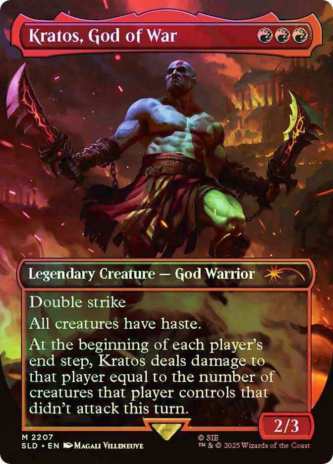 Kratos, God of War (God of War) | Secret Lair Drop | Star City Games