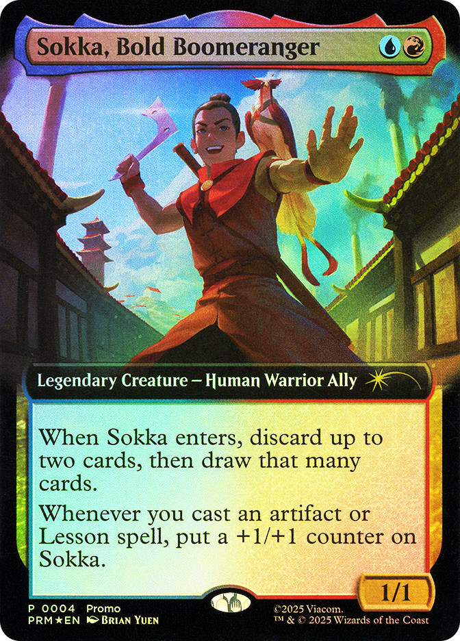 勇敢なブーメラン使い、サカ/Sokka, Bold Boomeranger Sokka, Bold Boomeranger (MagicCon) | Promo | Star City Games