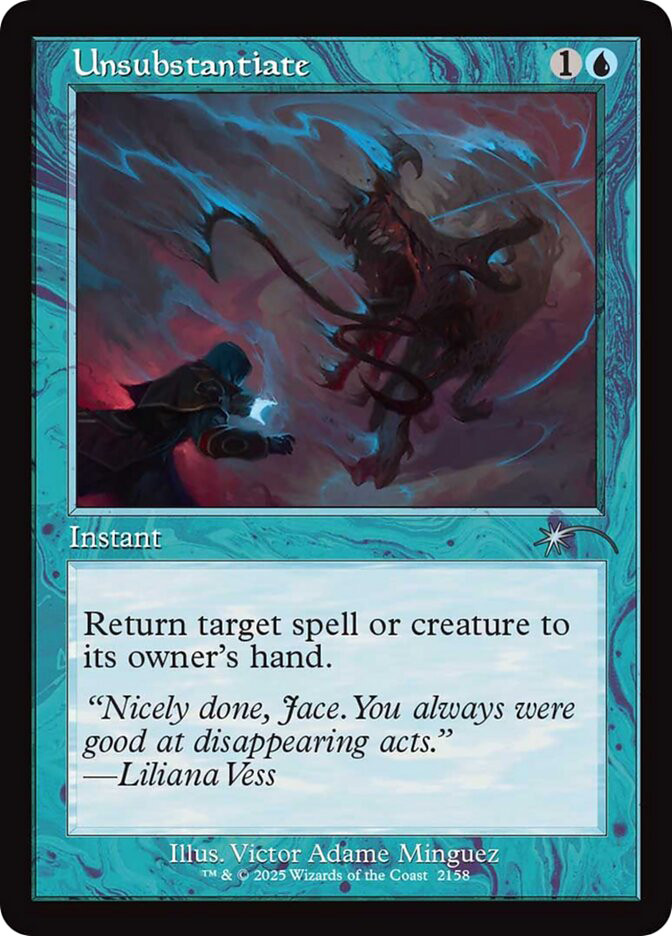 Unsubstantiate、Magic: The Gathering、kayou