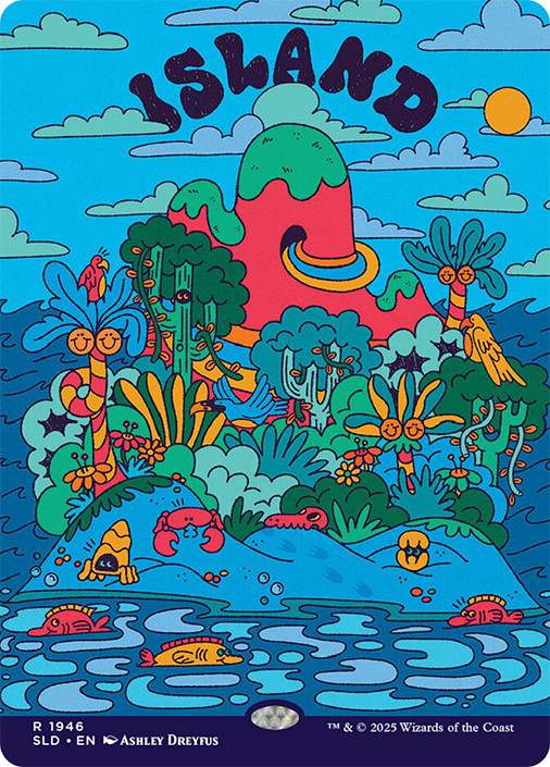 Island (Full Art) | Secret Lair Drop | Star City Games