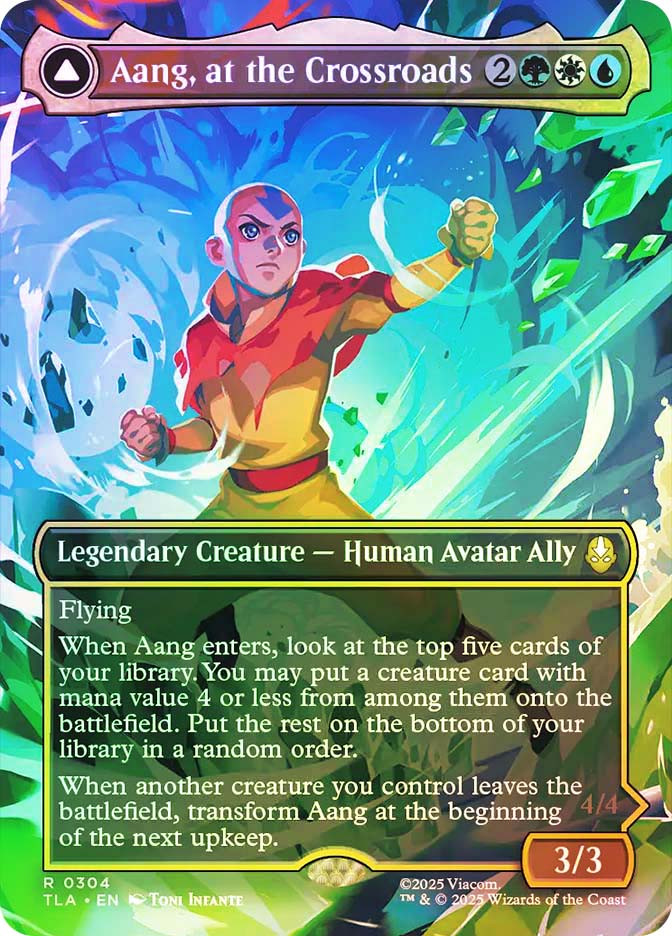 Aang, at the Crossroads // Aang, Destined Savior | Avatar: The