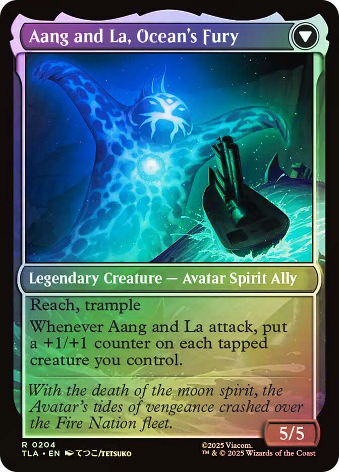 Aang, Swift Savior // Aang and La, Ocean's Fury | Avatar: The Last