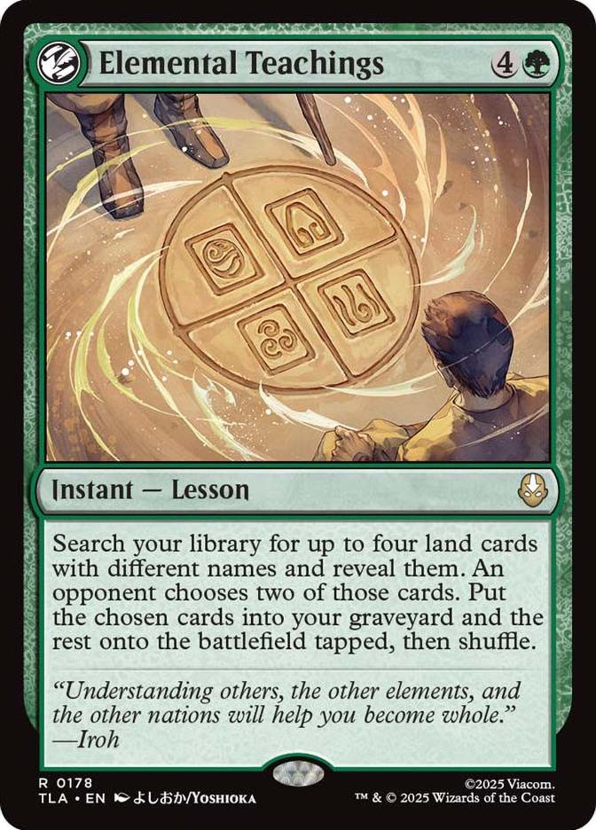 Elemental Teachings (TLA-178)、Magic: The Gathering、kayou