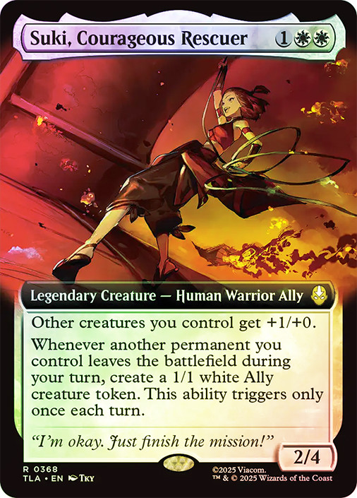 Suki, Courageous Rescuer (TLA2-368)、Magic: The Gathering、kayou