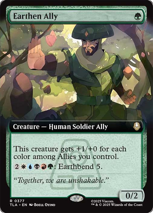 Earthen Ally (TLA2-377)、Magic: The Gathering、kayou