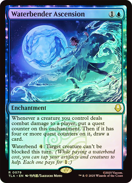 Waterbender Ascension (TLA-079)、Magic: The Gathering、kayou