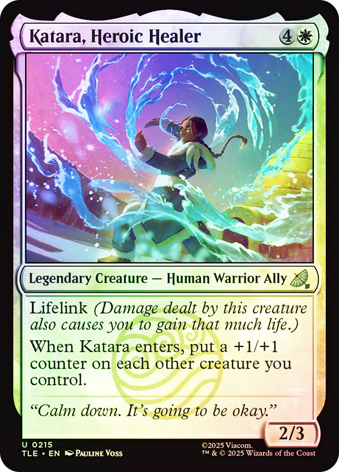 Katara, Heroic Healer (#215) | Avatar: The Last Airbender Eternal