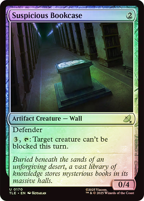 Suspicious Bookcase、Magic: The Gathering、kayou