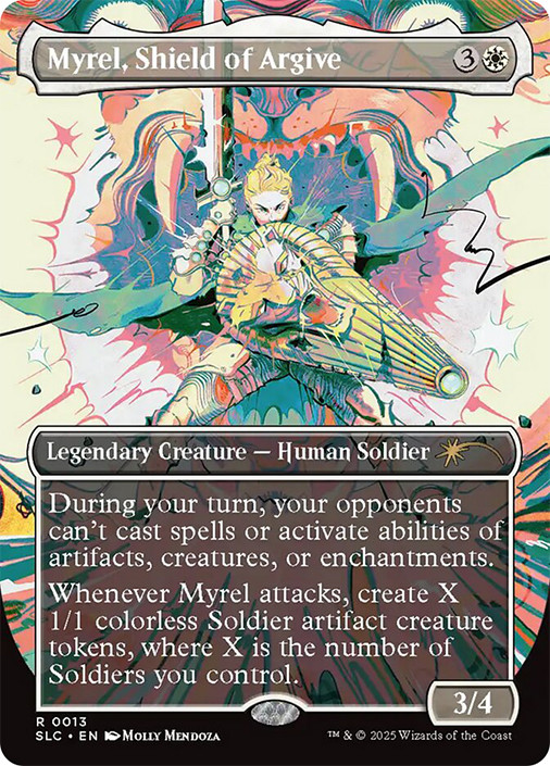 Myrel, Shield of Argive アルガイヴの盾、ミュレル　ハロー Myrel, Shield of Argive (Secret Lair Countdown) | Secret Lair Drop