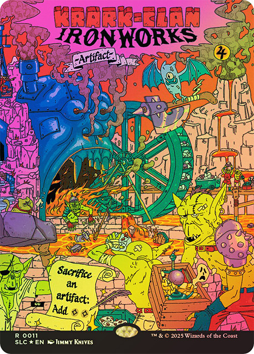Krark-Clan Ironworks アーティファクトカード Krark-Clan Ironworks (Secret Lair Countdown) | Secret Lair Drop