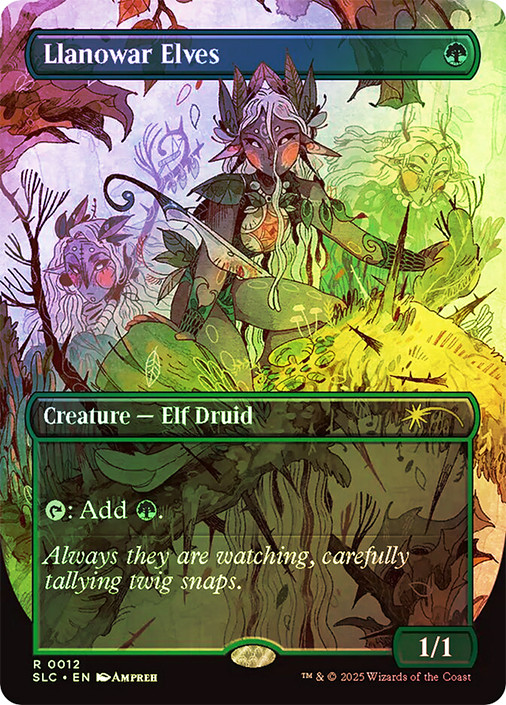 Llanowar Elves (Secret Lair Countdown) | Secret Lair Drop | Star
