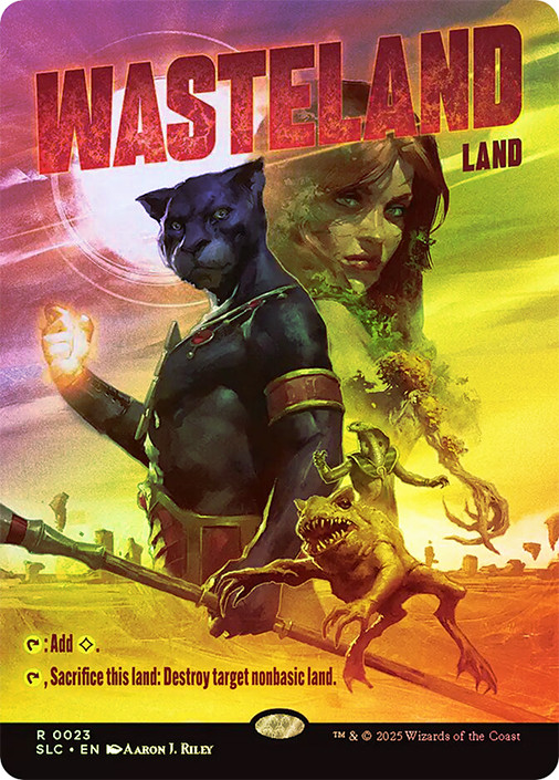 不毛の大地　2枚　ノーマル　secret lair wasteland Wasteland (Secret Lair Countdown) | Secret Lair Drop | Star City Games