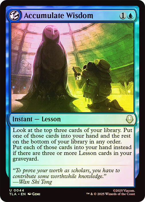 Accumulate Wisdom | Avatar: The Last Airbender | Star City Games