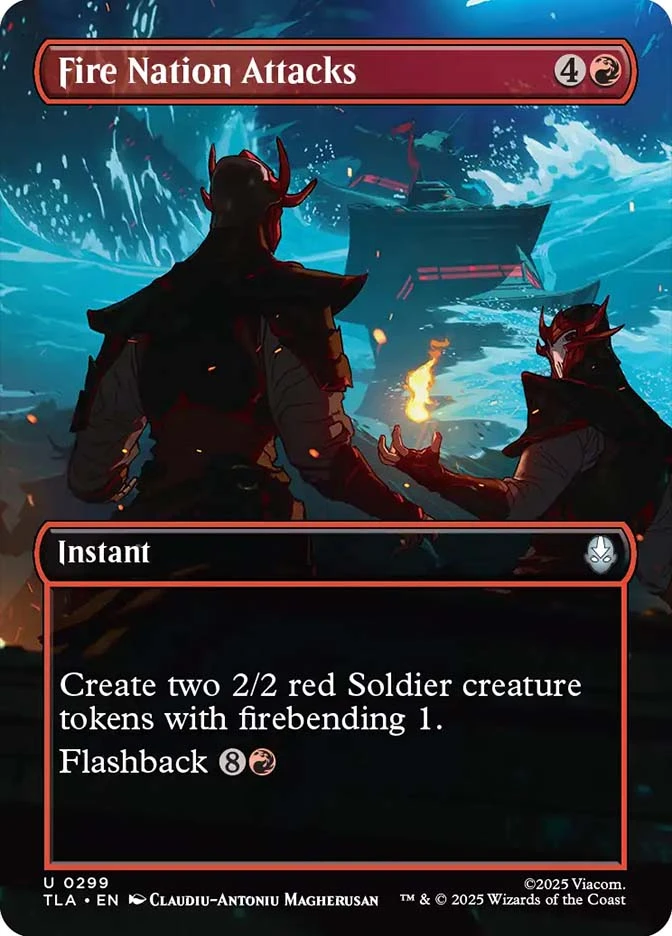 Fire Nation Attacks (TLA2-299)、Magic: The Gathering、kayou