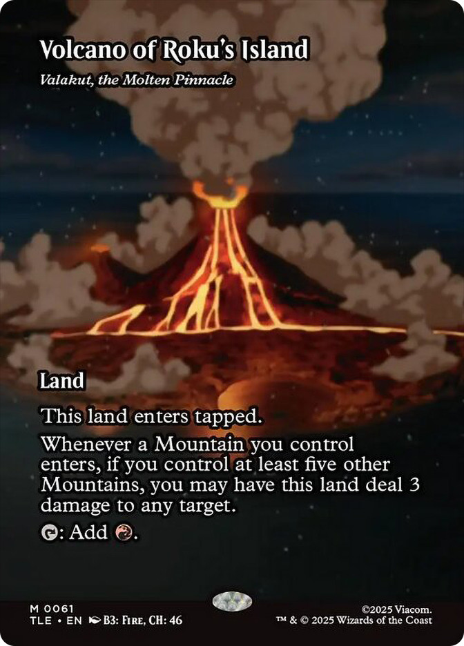 Valakut, the Molten Pinnacle (Volcano of Roku's Island) | Avatar