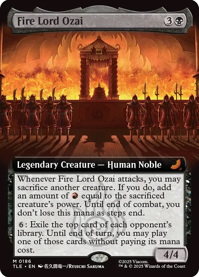 Fire Lord Ozai、Magic: The Gathering、kayou