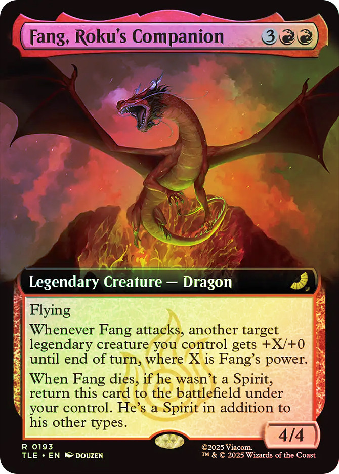 Fang, Roku's Companion Fang, Roku's Companion