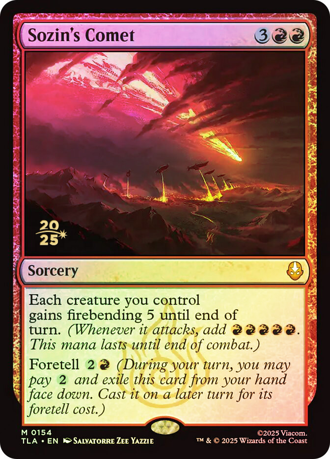 Sozin's Comet (Prerelease) (Avatar: The Last Airbender) | Promo
