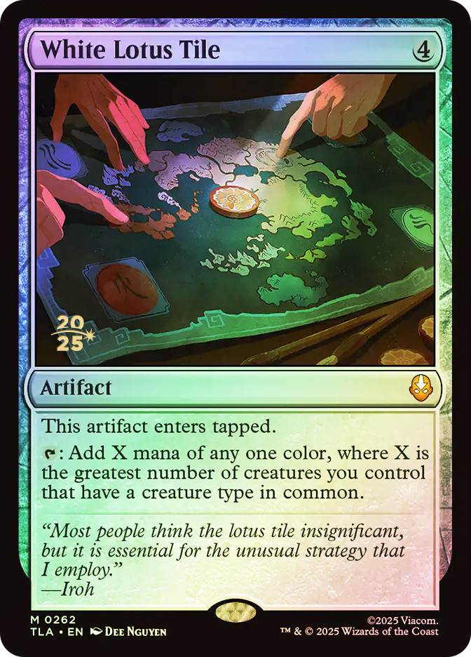 White Lotus Tile (Prerelease) (Avatar: The Last Airbender) | Promo