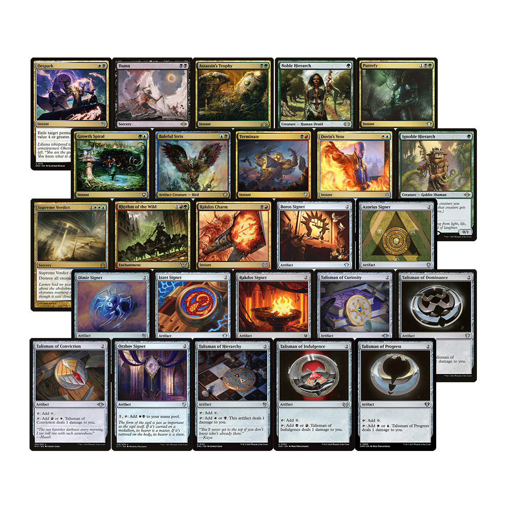 【ゲリラ出品‼️】MTGコマンダースタートアップセット【6/9:20時まで】 Commander Starter Pack - Multicolor: 25-Card Beginner Lot - Star