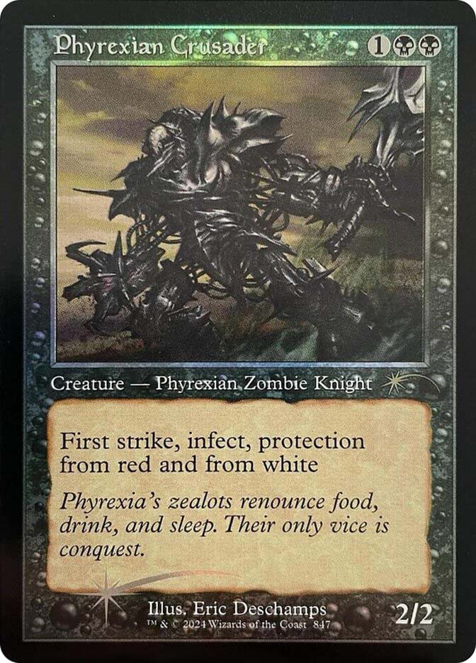 Phyrexian Crusader | Secret Lair Drop | Star City Games