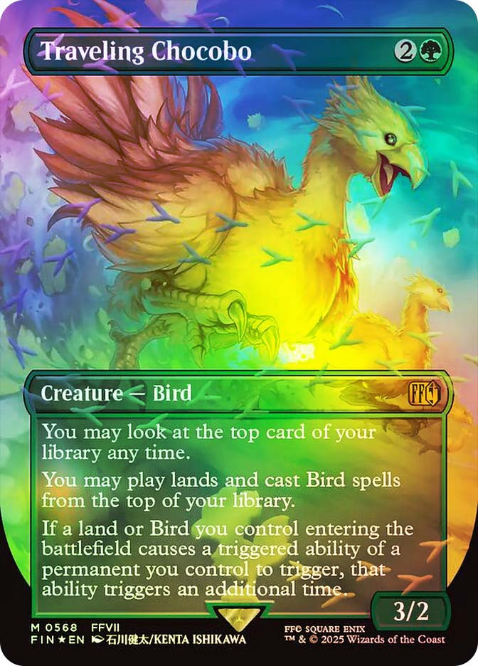 chocobo cards mtg MTG Commander Deck Choco, Seeker of Paradise 100 Magic Cards EDH Final  Fantasy Birds Chocobo main image 1