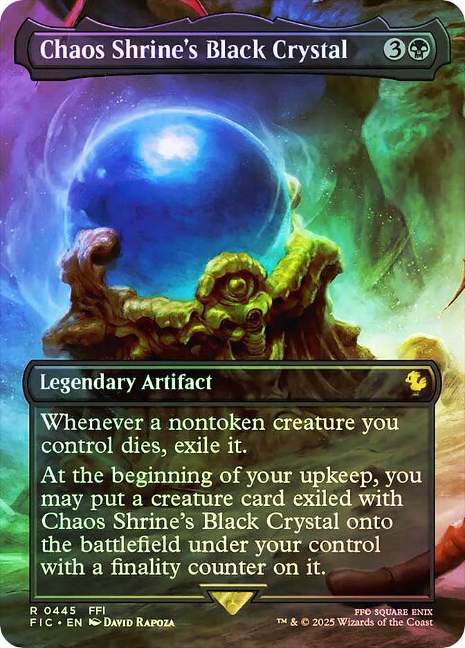 Chaos Shrine's Black Crystal | FINAL FANTASY Commander | Star City