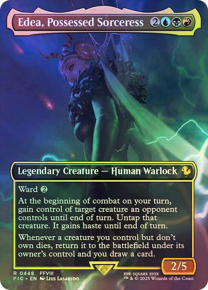 mtg final fantasy edea - Hidden Hope - Edea (Final Fantasy VIII card)