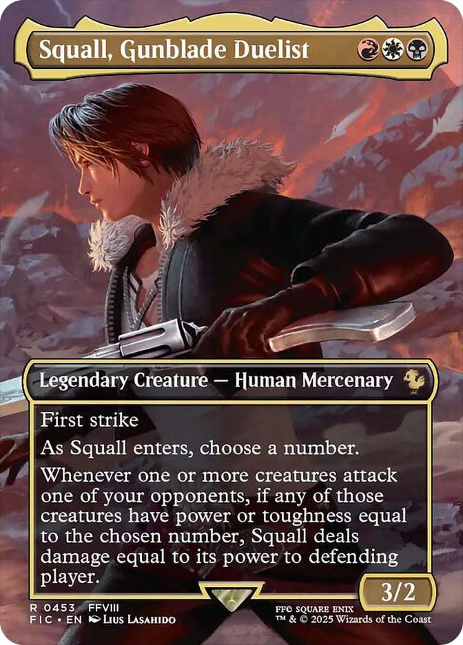 squall mtg final fantasy Amazon.com: Ravensburger Disney Lorcana TCG: Rise of The Floodborn - Amber  & Sapphire Single-Player Starter Deck | Engaging Gameplay | Over 200  Original Disney Artworks