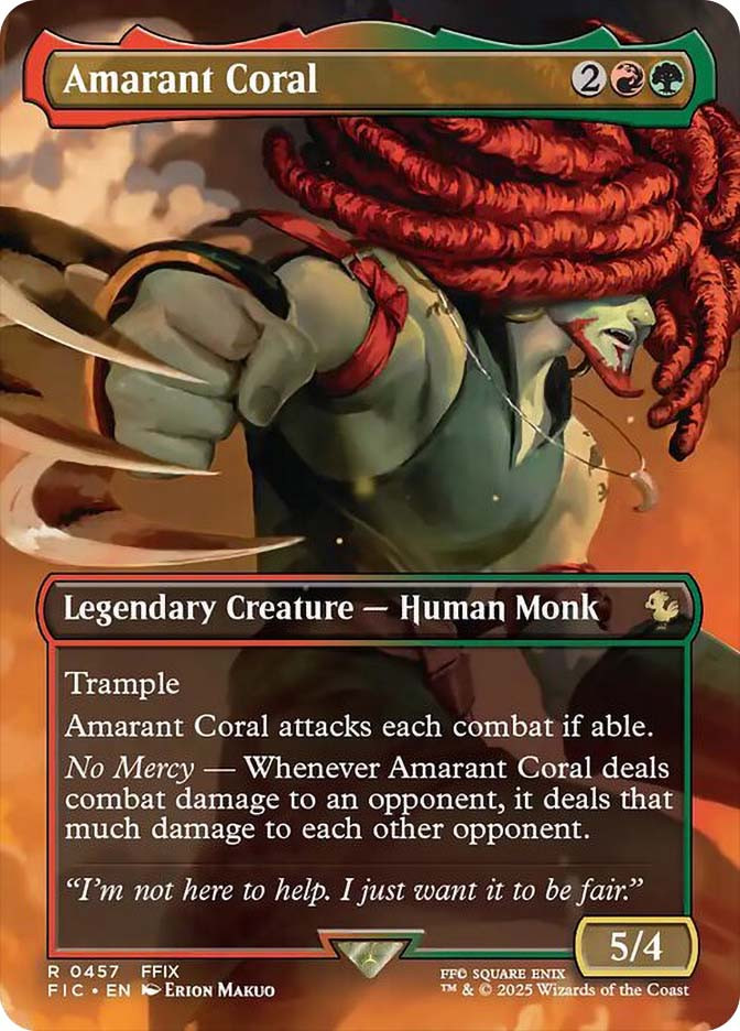 amarant mtg card Custom Proxy Card Type Amarant Foil - 25-074C NM