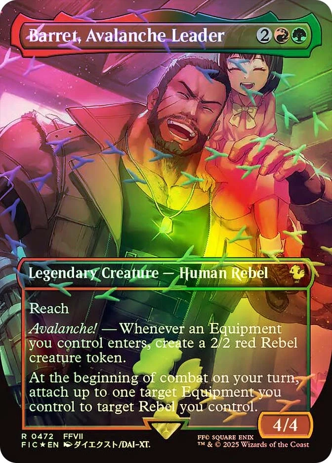 Barret, Avalanche Leader [SGL-MTG-FIC4-472-ENA]